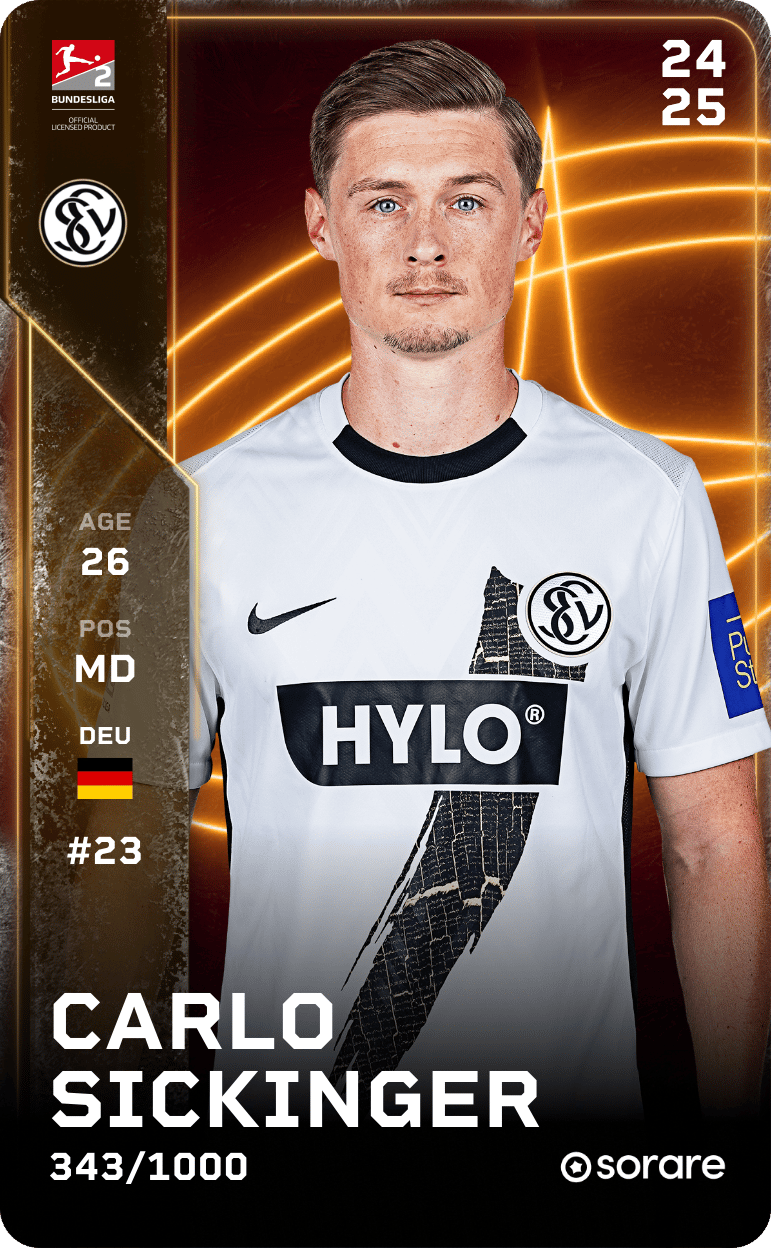Carlo Sickinger 2024-25 • Limited 343/1000