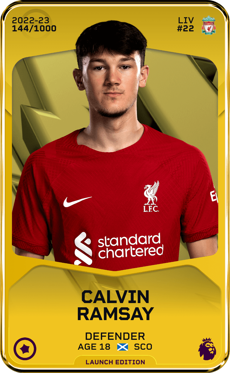 Calvin Ramsay 2022-23 • Limited 144/1000