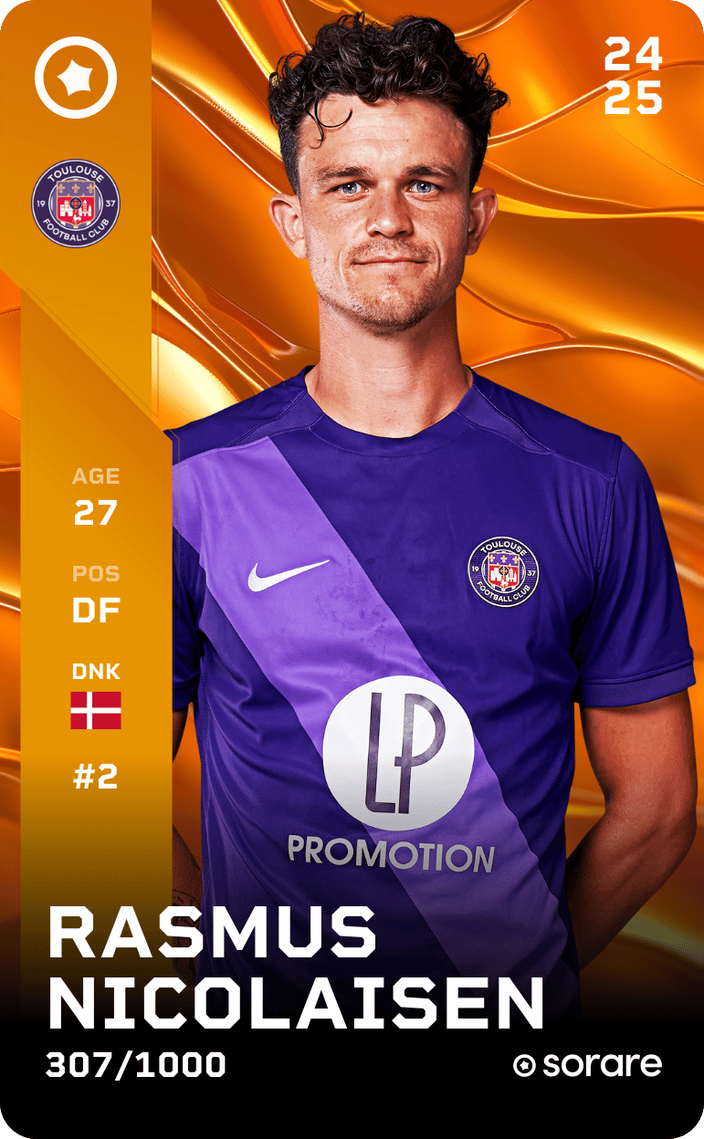 Rasmus Nicolaisen 2024-25 • Limited 307/1000
