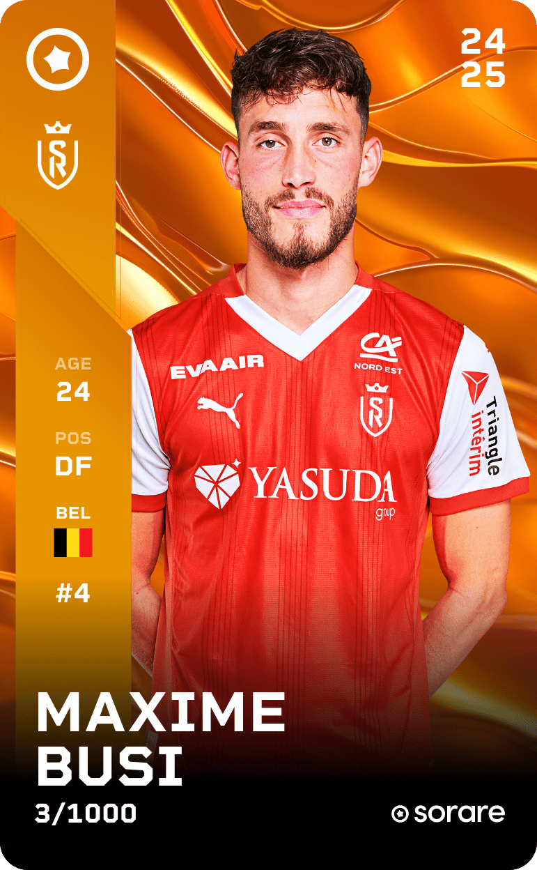 Maxime Busi 2024-25 • Limited 3/1000