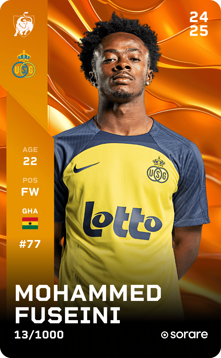 Mohammed Fuseini 2024-25 • Limited 13/1000