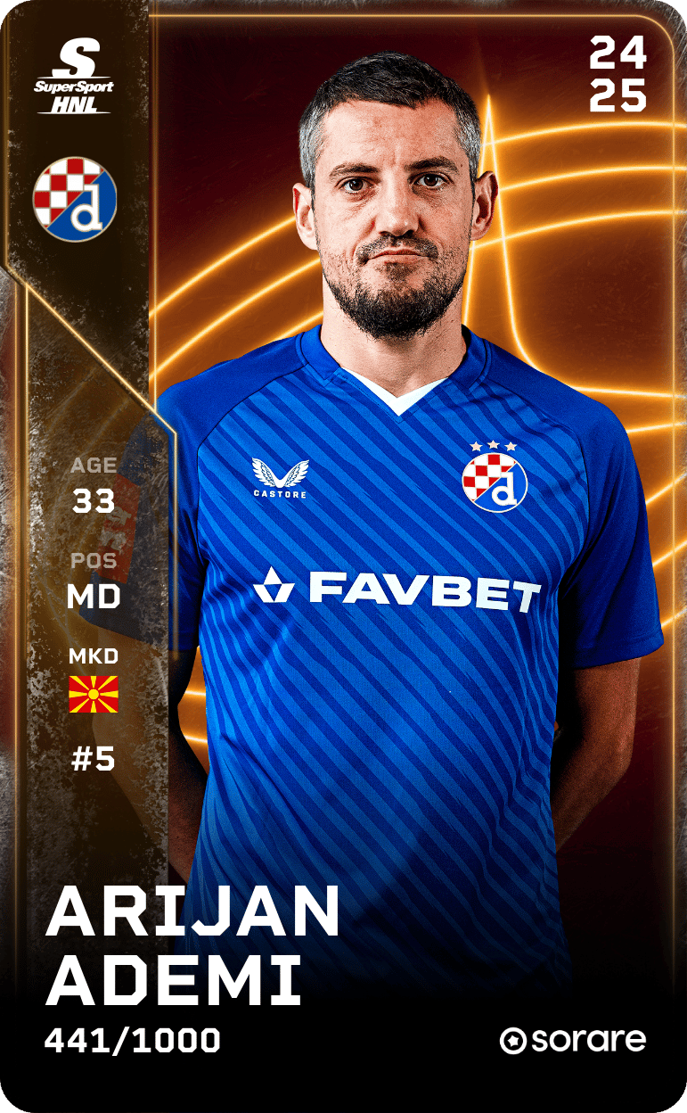 Arijan Ademi 2024-25 • Limited 441/1000