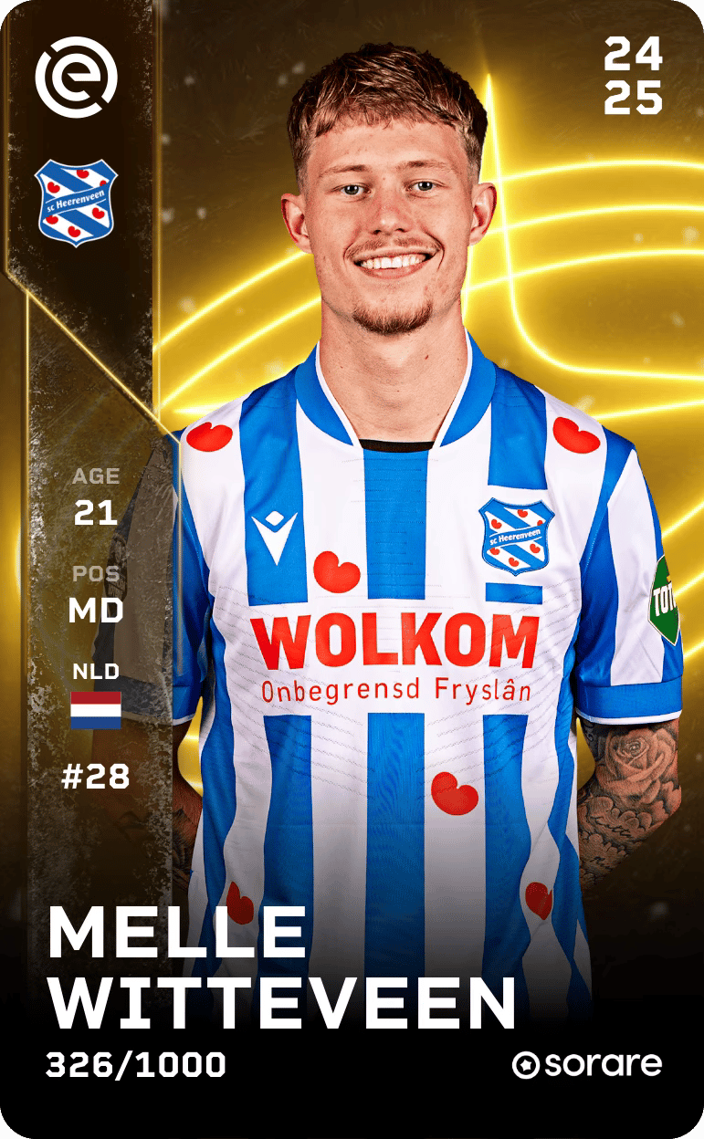 Melle Witteveen 2024-25 • Limited 326/1000