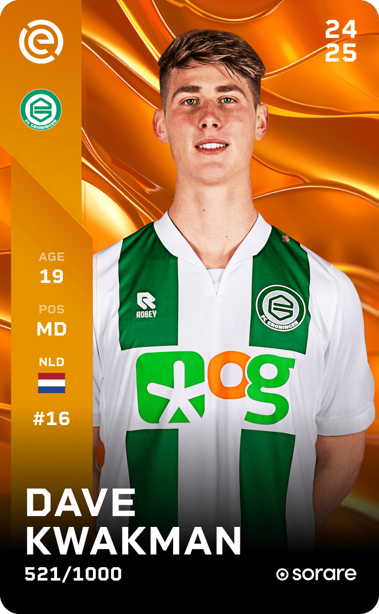 Dave Kwakman 2024-25 • Limited 521/1000