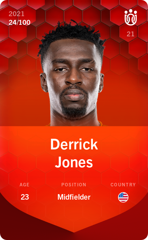 Sorare - Sorare Official - Derrick Jones 2021-22 • Rare 24/100 - NFT # 4171696368109196748889243529956408351676169187541476167582772709799136169330
