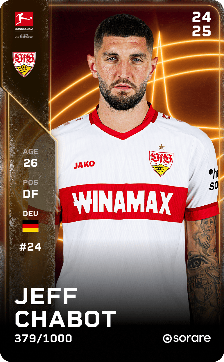 Jeff Chabot 2024-25 • Limited 379/1000