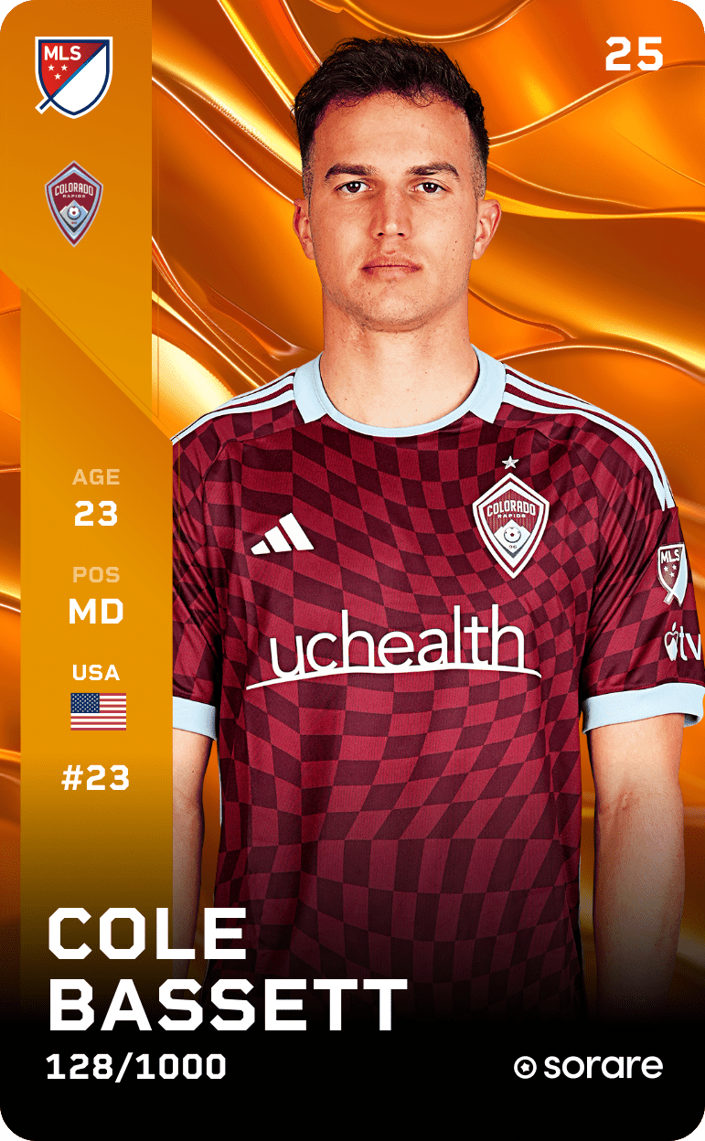 Cole Bassett 2025-26 • Limited 128/1000