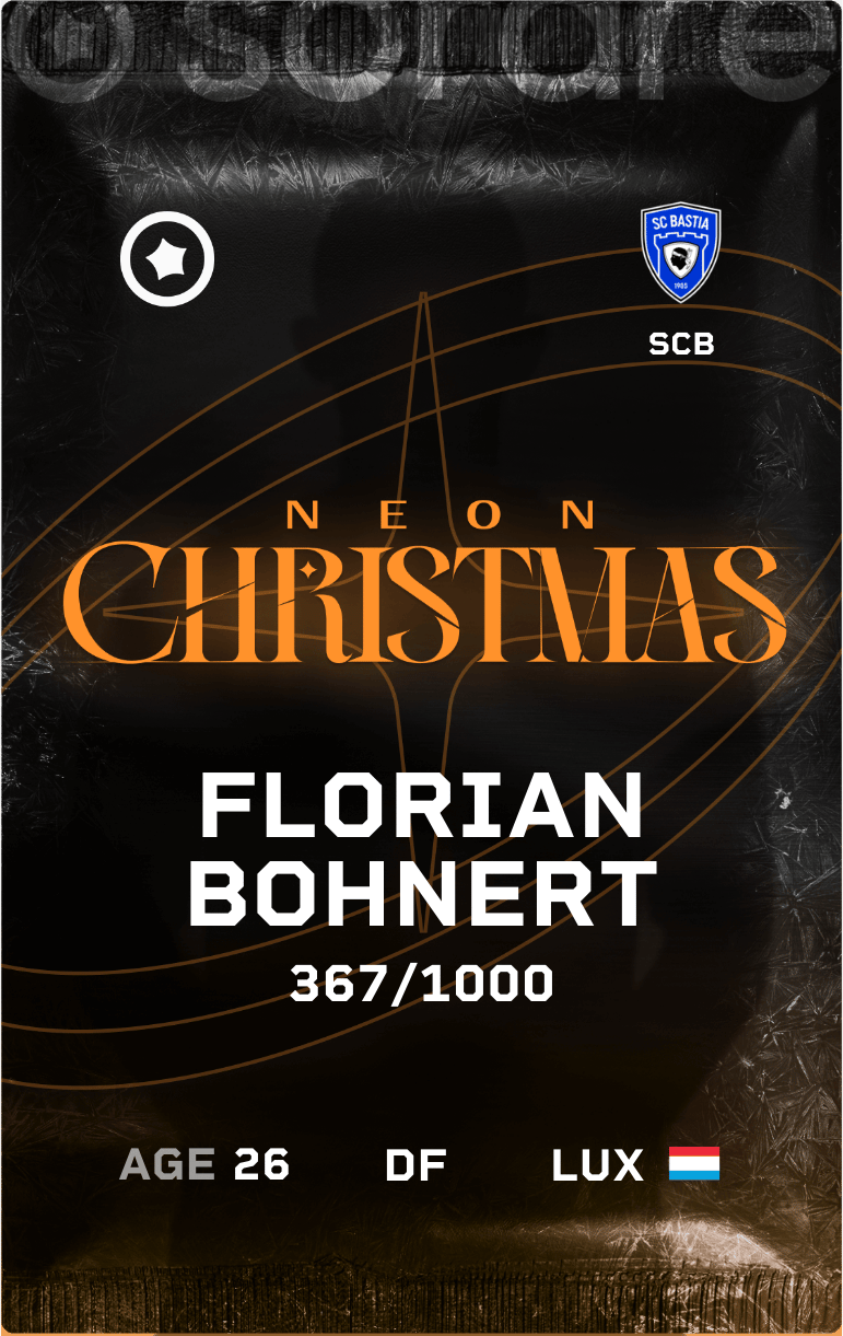 Florian Bohnert 2024-25 • Limited 367/1000