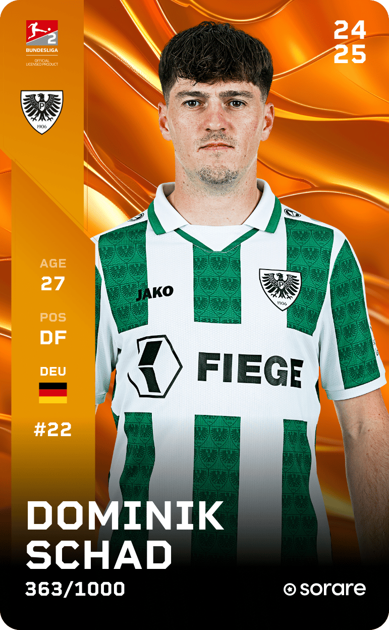 Dominik Schad 2024-25 • Limited 363/1000