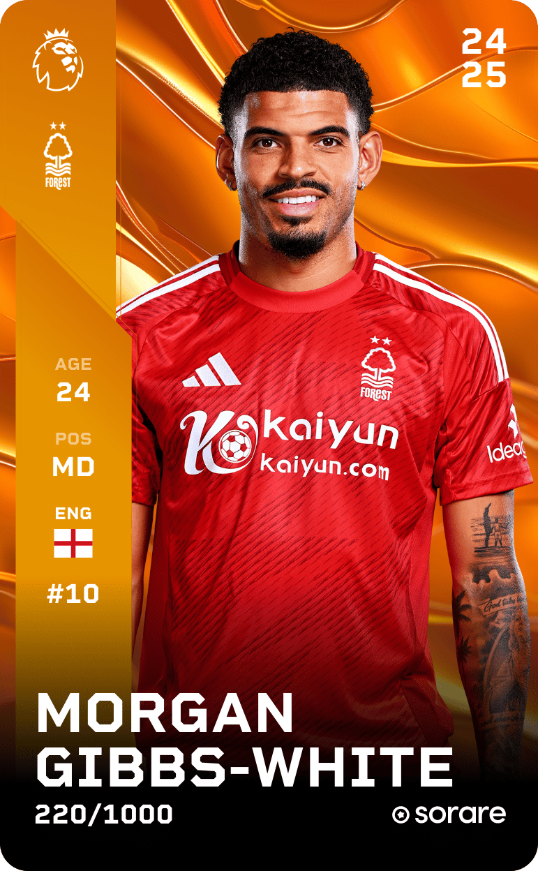 Morgan Gibbs-White 2024-25 • Limited 220/1000