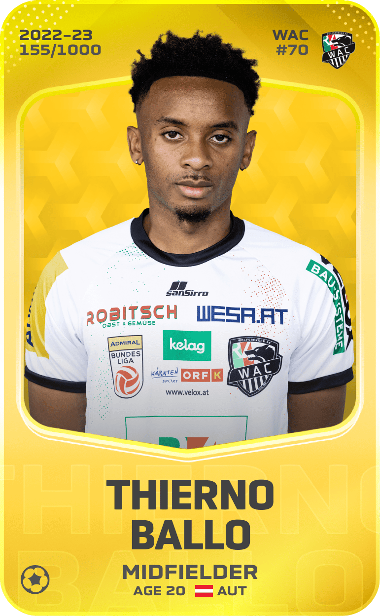Thierno Ballo 2022-23 • Limited 155/1000