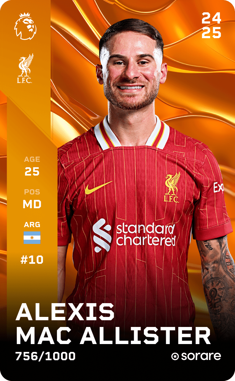 Alexis Mac Allister 2024-25 • Limited 756/1000