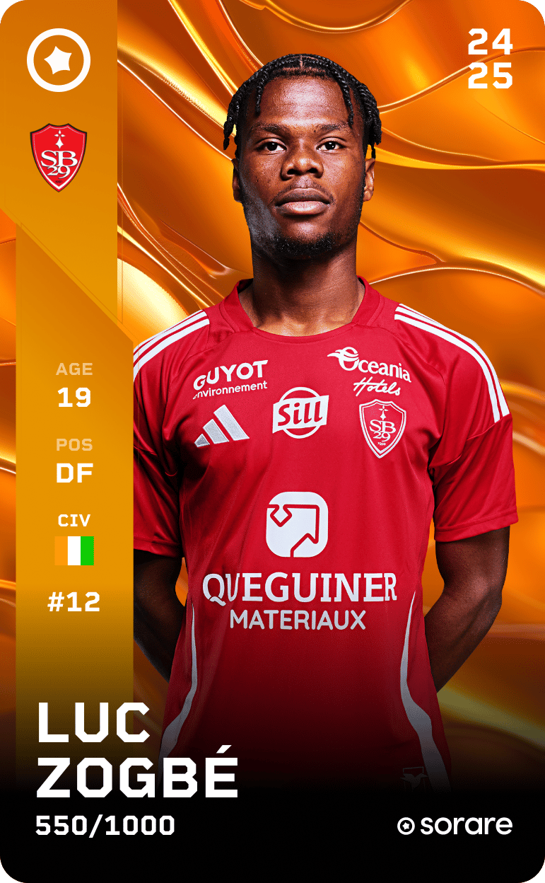 Luck Zogbé 2024-25 • Limited 550/1000