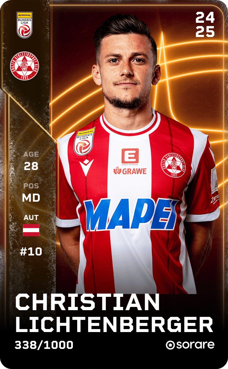 Christian Lichtenberger 2024-25 • Limited 338/1000