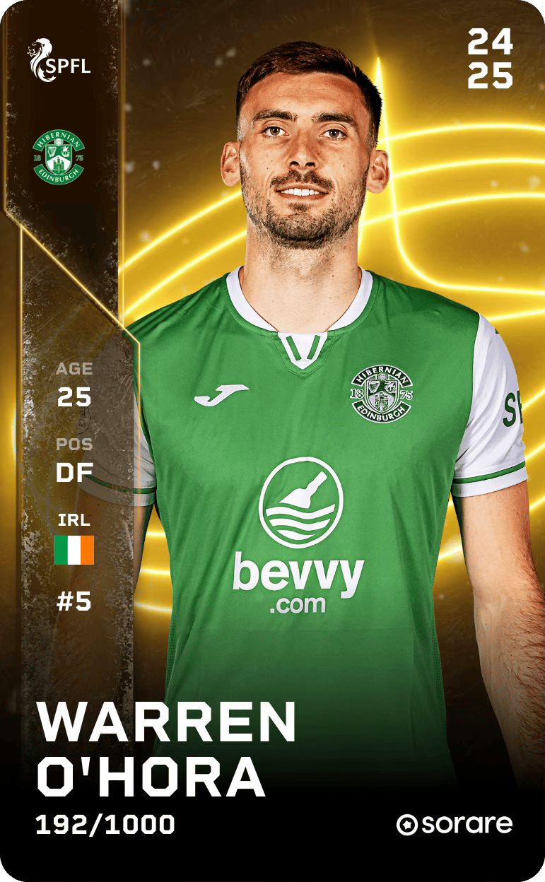 Warren O'Hora 2024-25 • Limited 192/1000