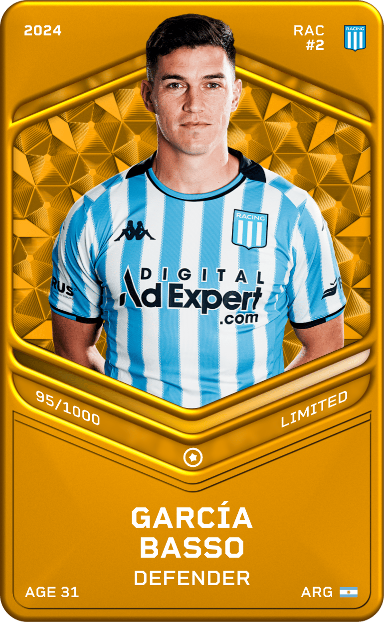 Agustín García 2024-25 • Limited 95/1000