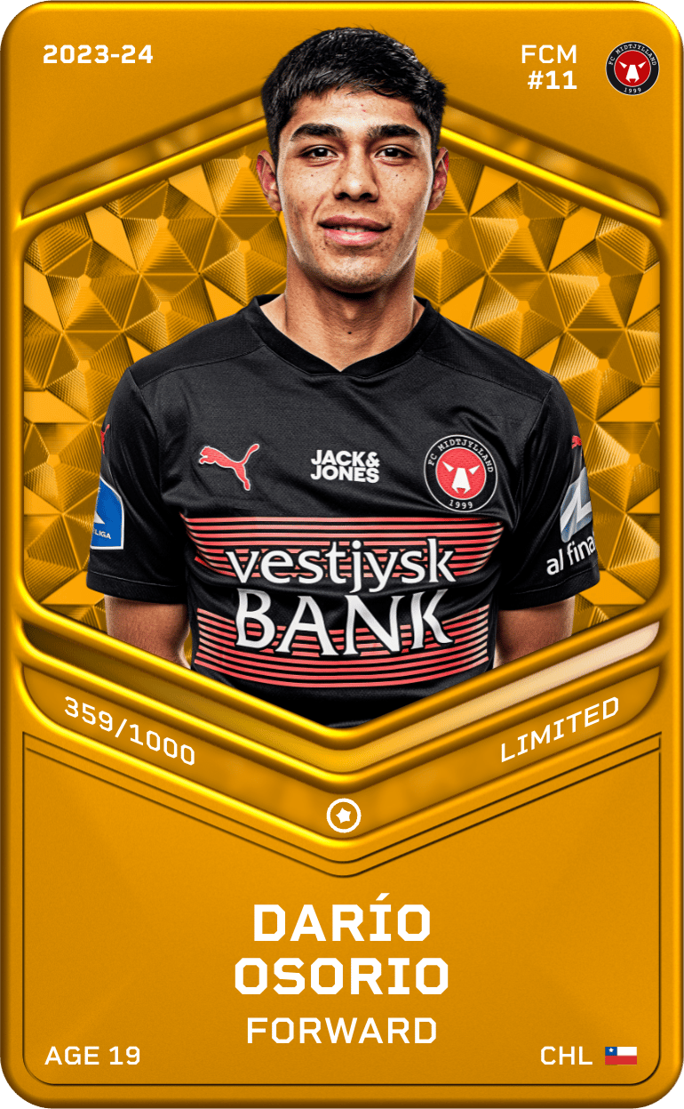 Darío Osorio 2023-24 • Limited 359/1000