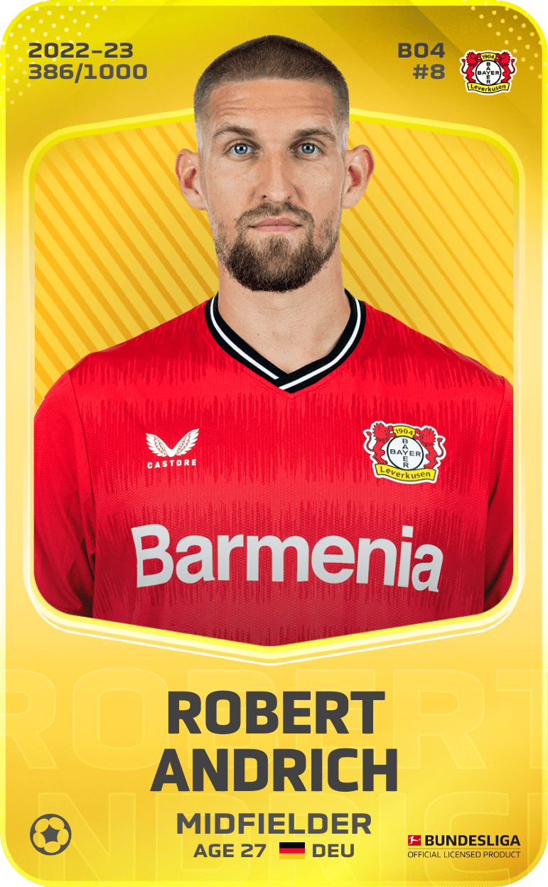 Robert Andrich 2022-23 • Limited 386/1000