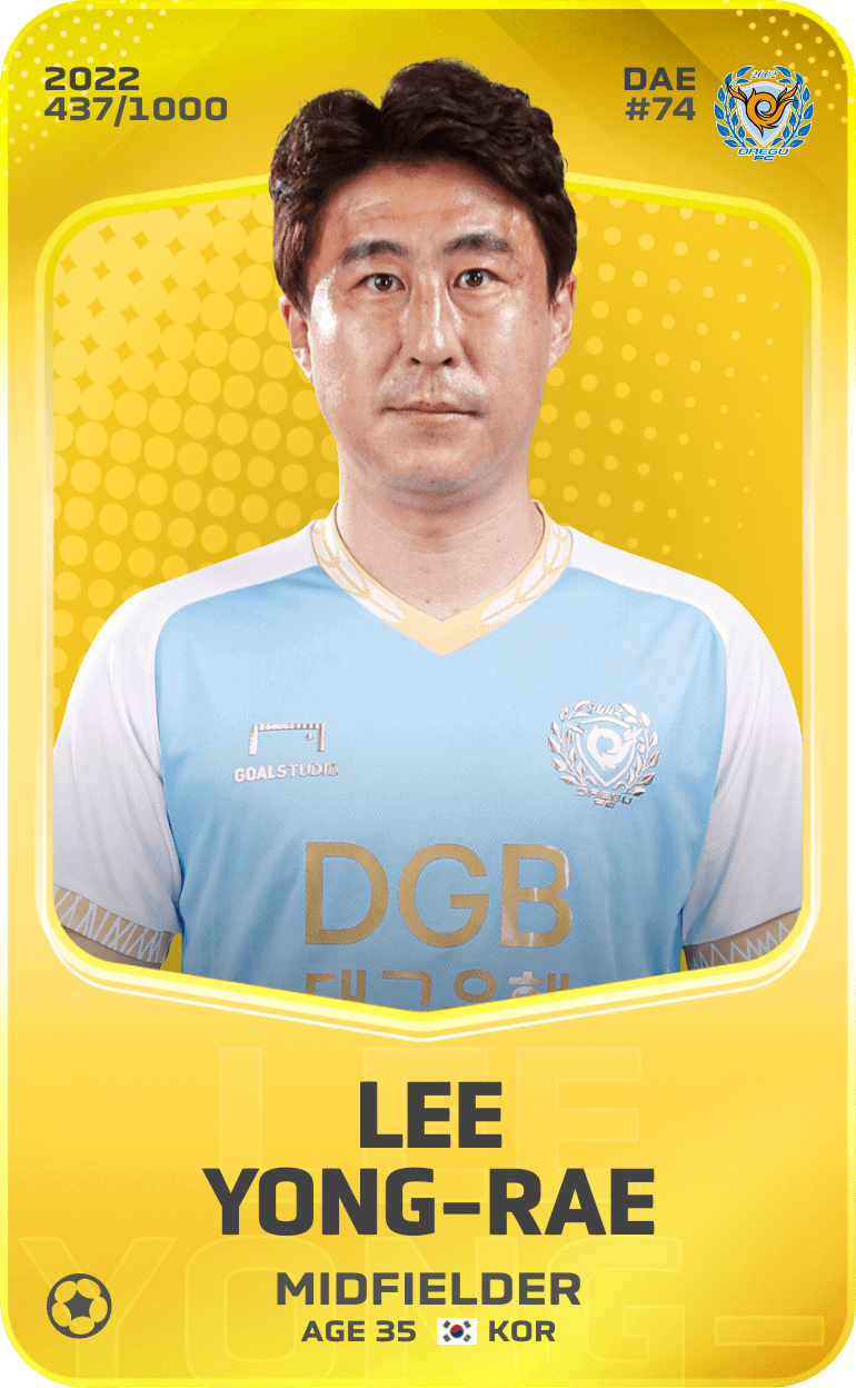 Lee Yong-Rae 2022-23 • Limited 437/1000
