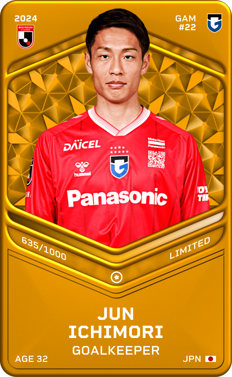 Jun Ichimori 2024-25 • Limited 635/1000