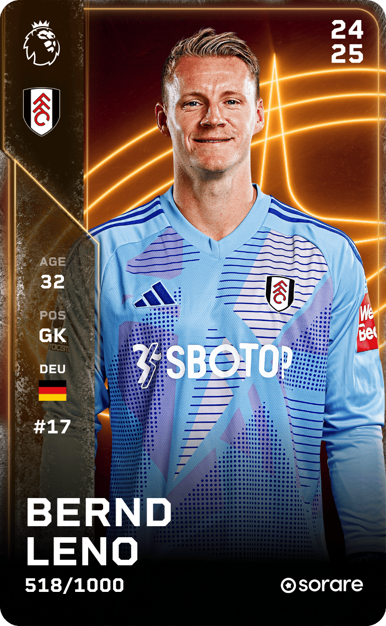 Bernd Leno 2024-25 • Limited 518/1000