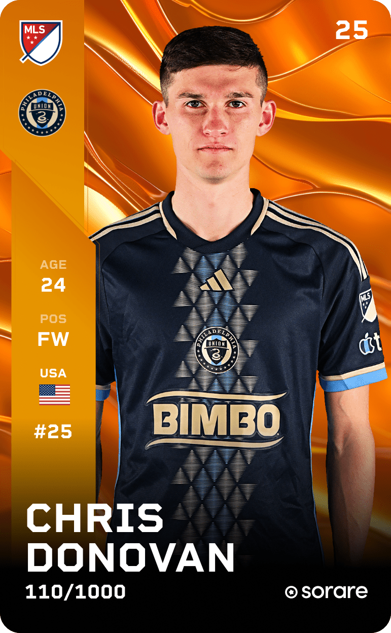 Chris Donovan 2025-26 • Limited 110/1000