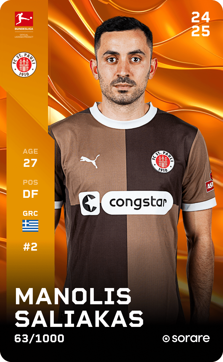 Manolis Saliakas 2024-25 • Limited 63/1000