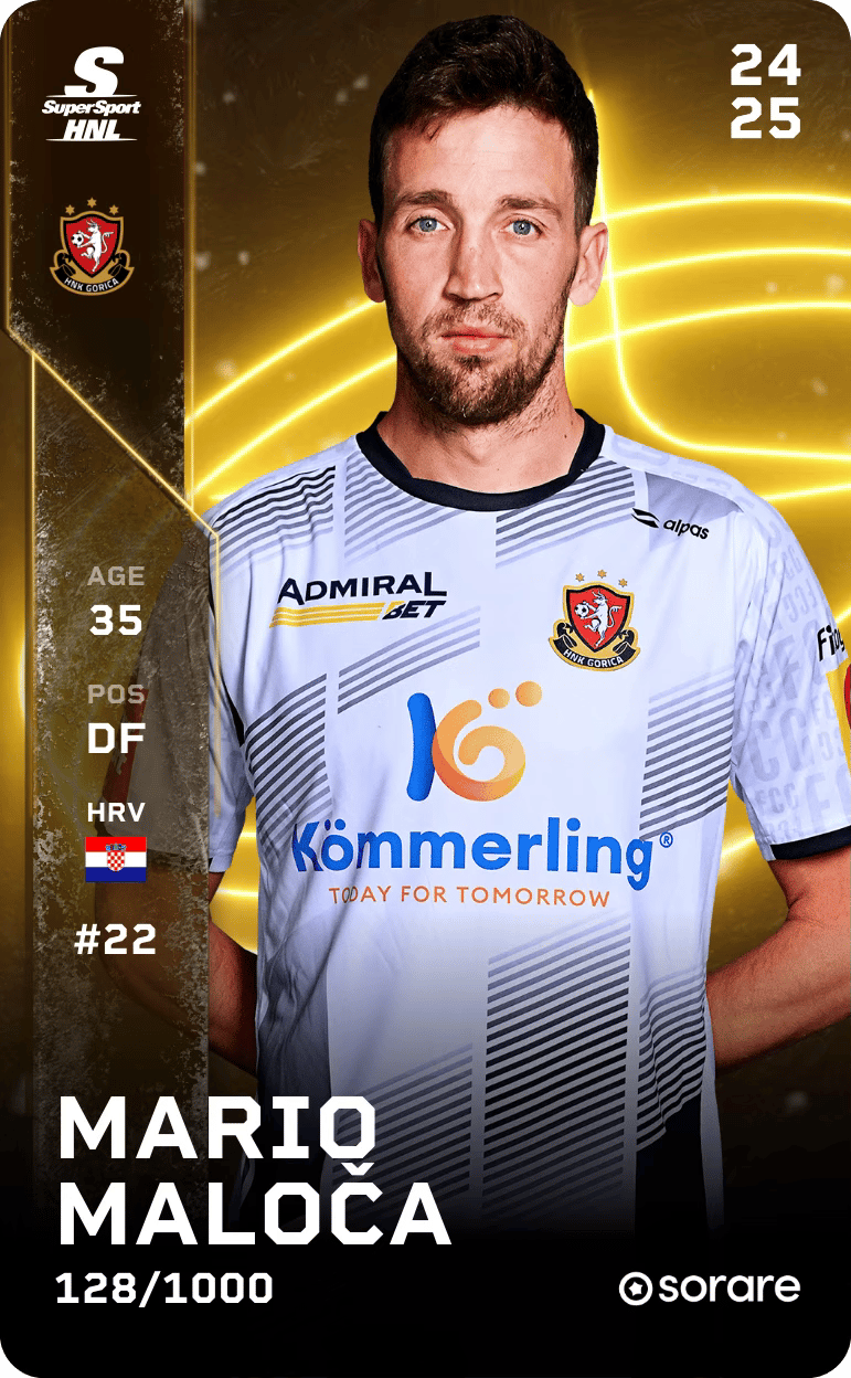 Mario Maloča 2024-25 • Limited 128/1000