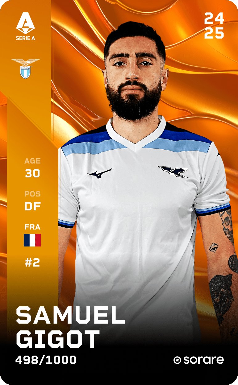 Samuel Gigot 2024-25 • Limited 498/1000