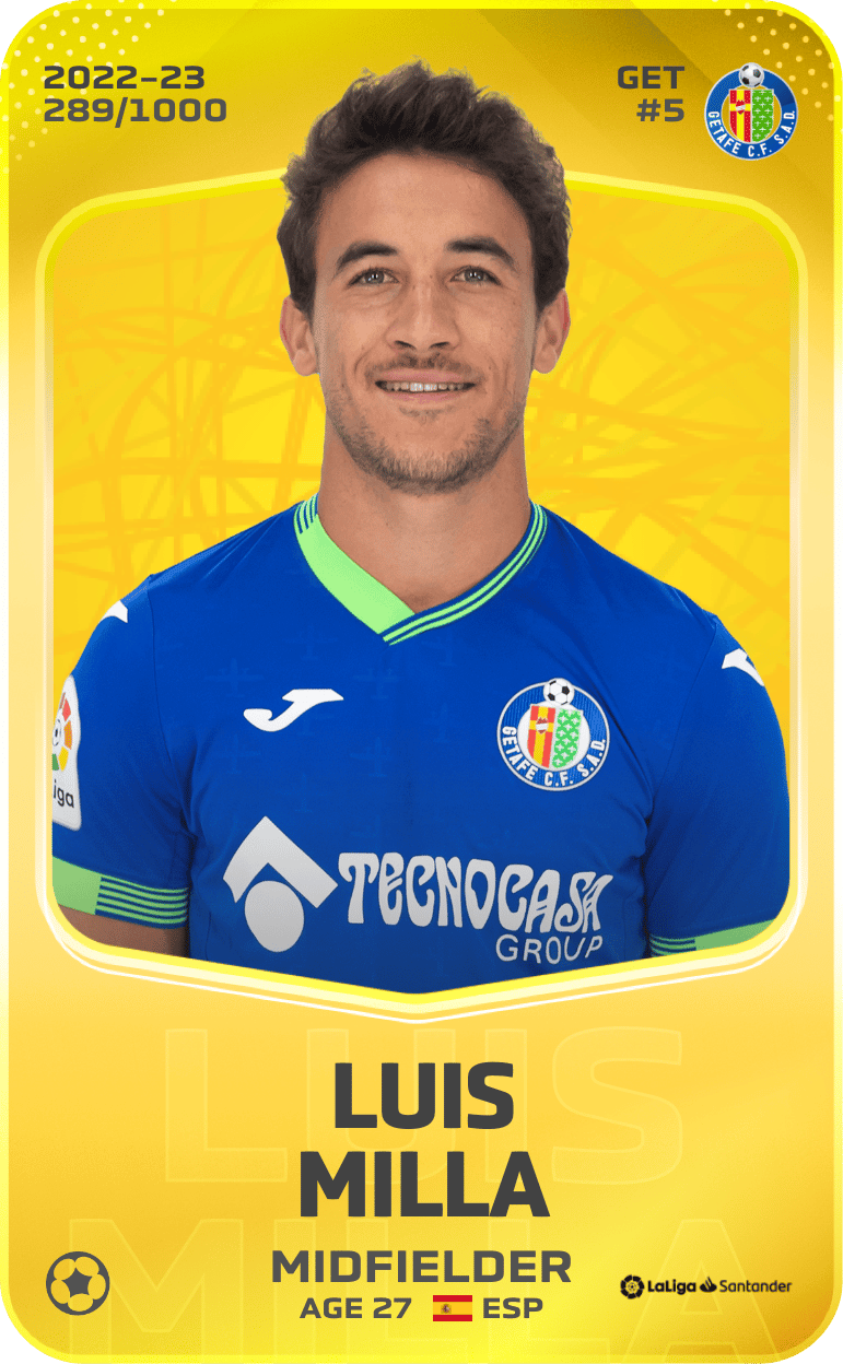 Luis Milla 2022-23 • Limited 289/1000