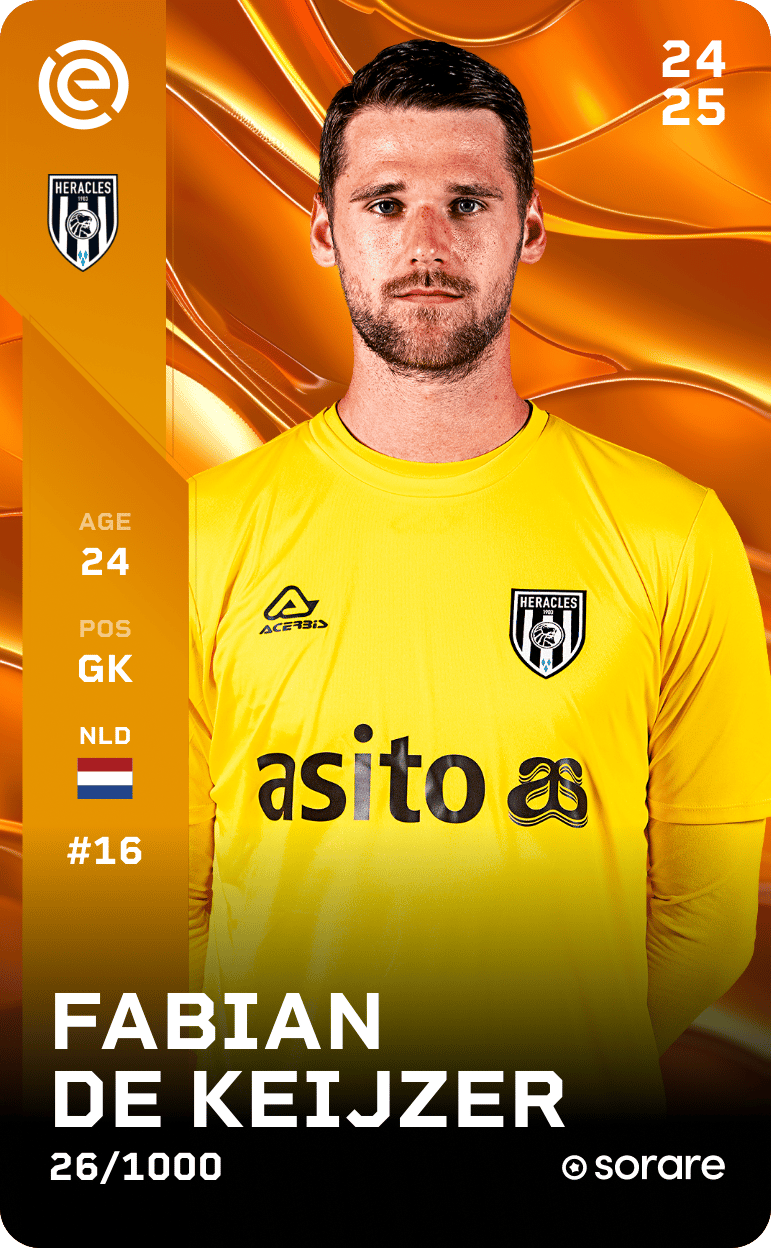Fabian de Keijzer 2024-25 • Limited 26/1000