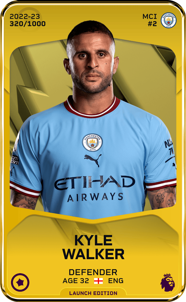 Kyle Walker 2022-23 • Limited 320/1000