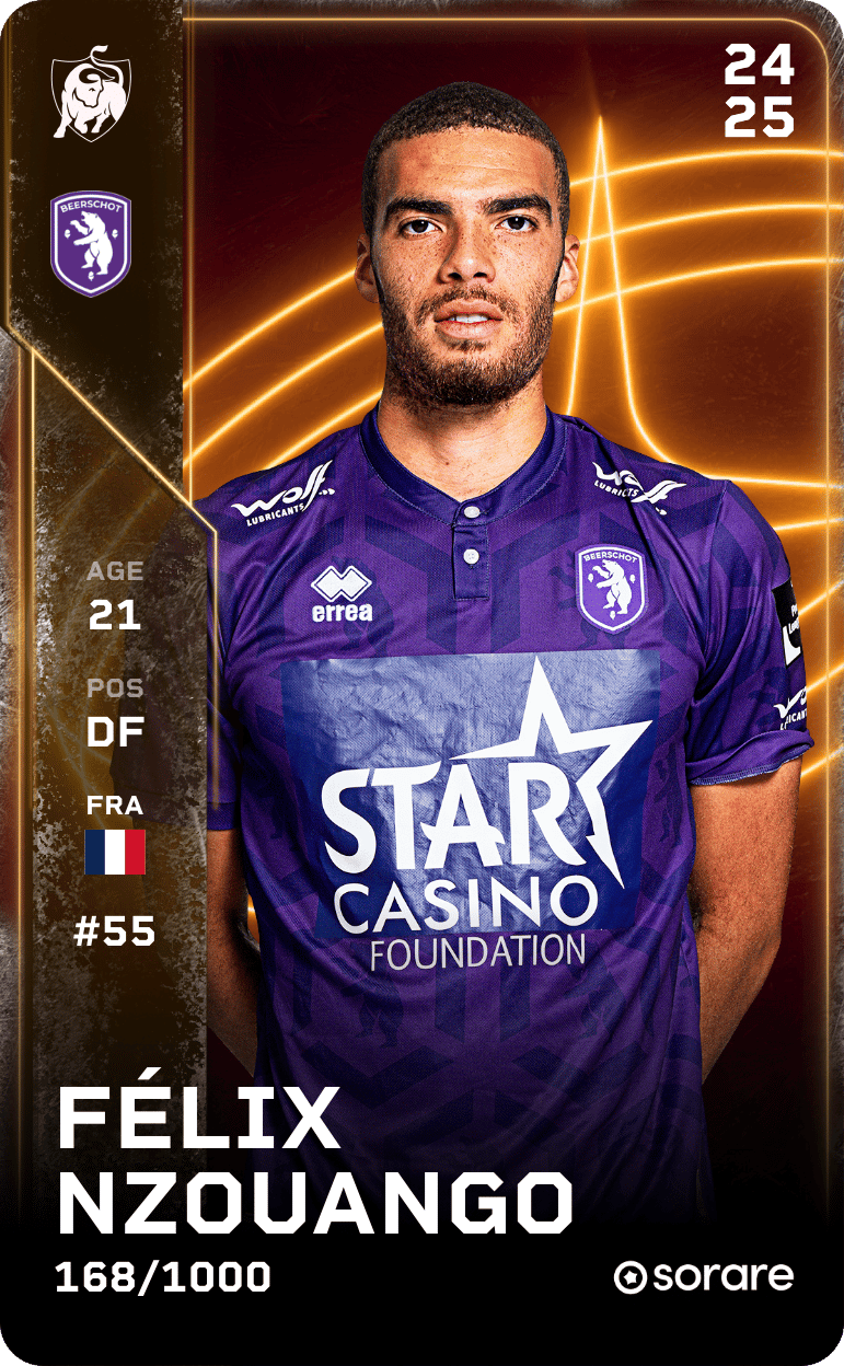 Félix Nzouango 2024-25 • Limited 168/1000