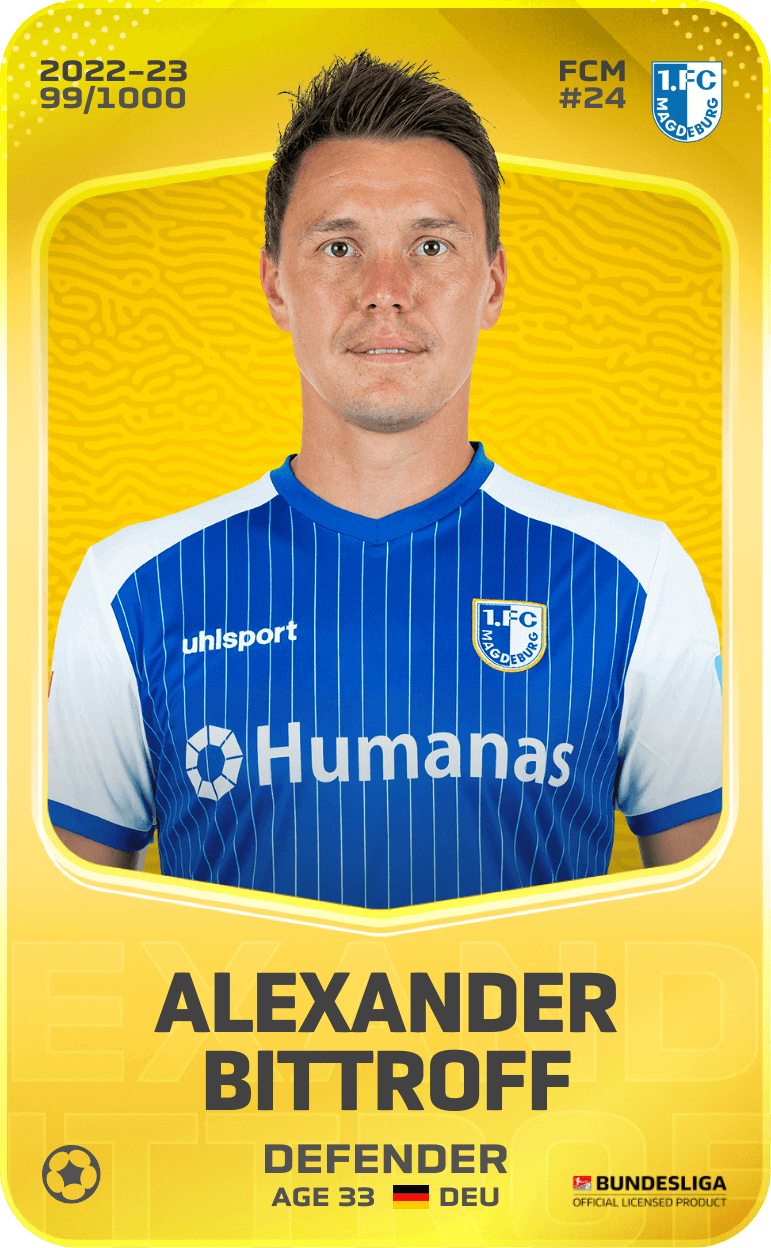Alexander Bittroff 2022-23 • Limited 99/1000