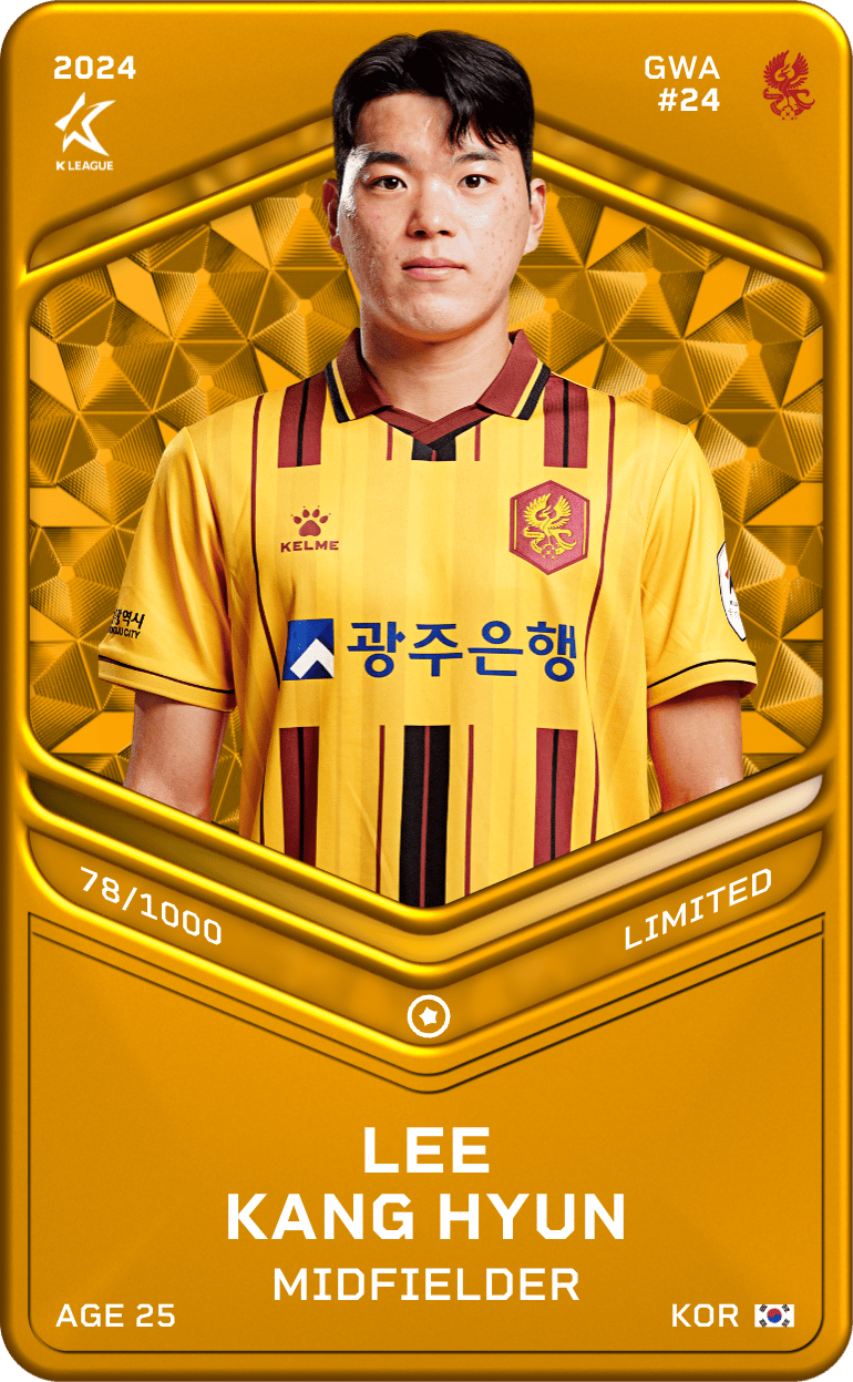Lee Kang Hyun 2024-25 • Limited 78/1000