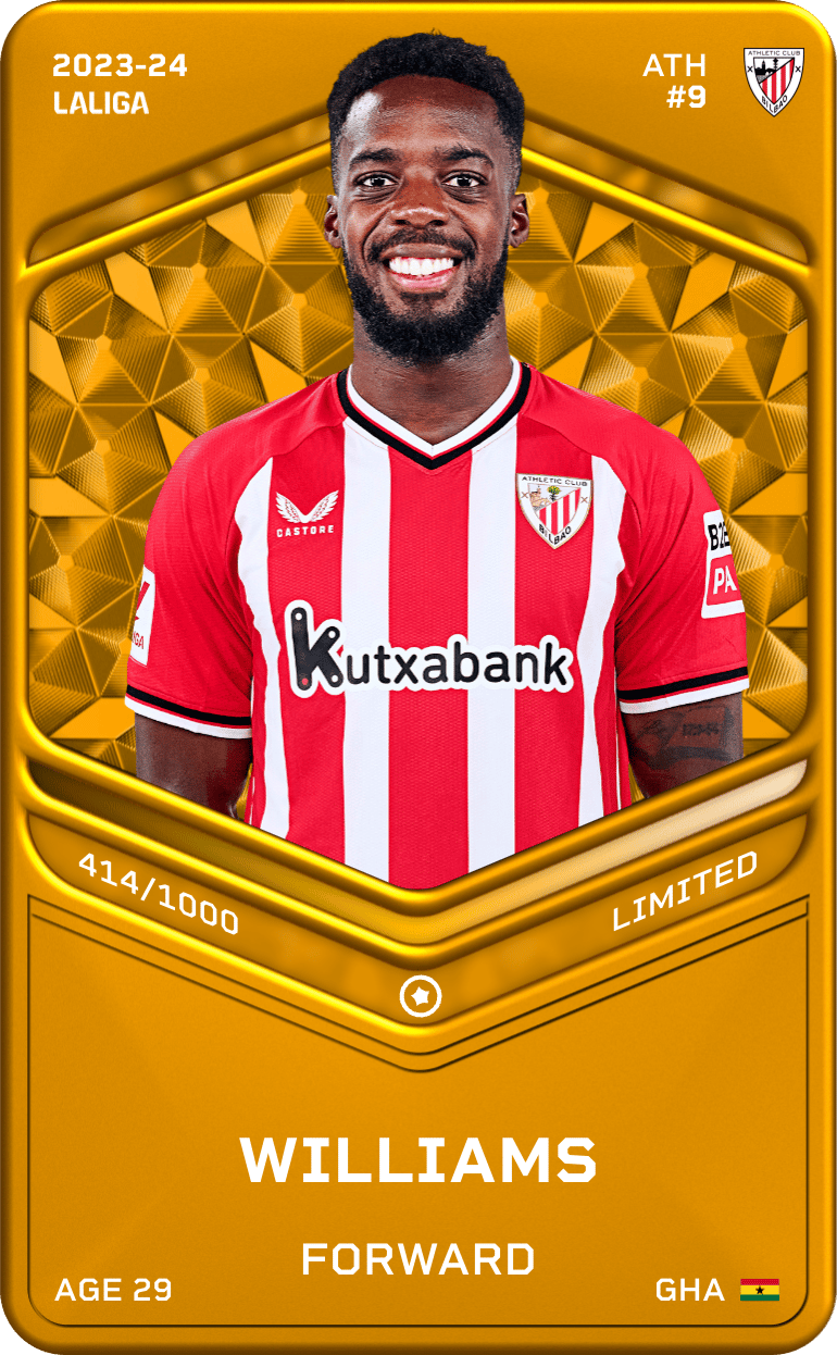Williams 2023-24 • Limited 414/1000