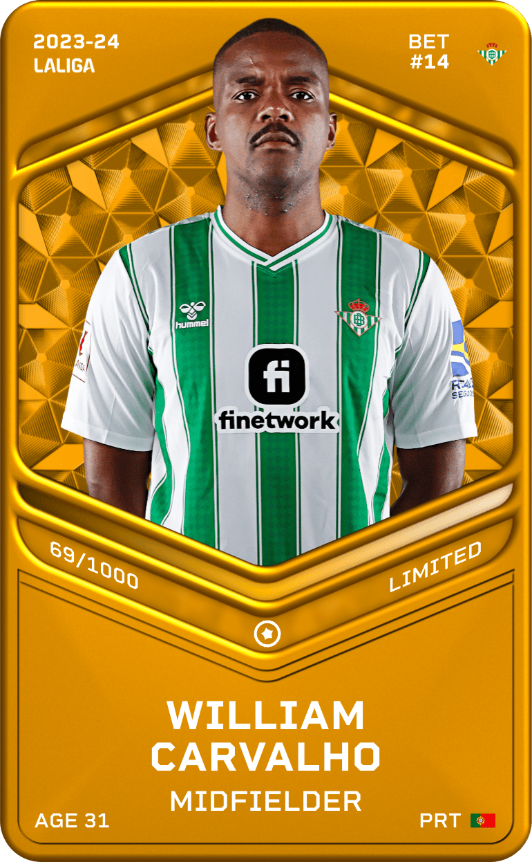 William Carvalho 2023-24 • Limited 69/1000