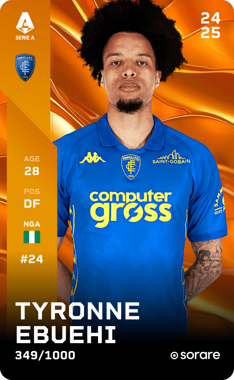 Tyronne Ebuehi 2024-25 • Limited 349/1000