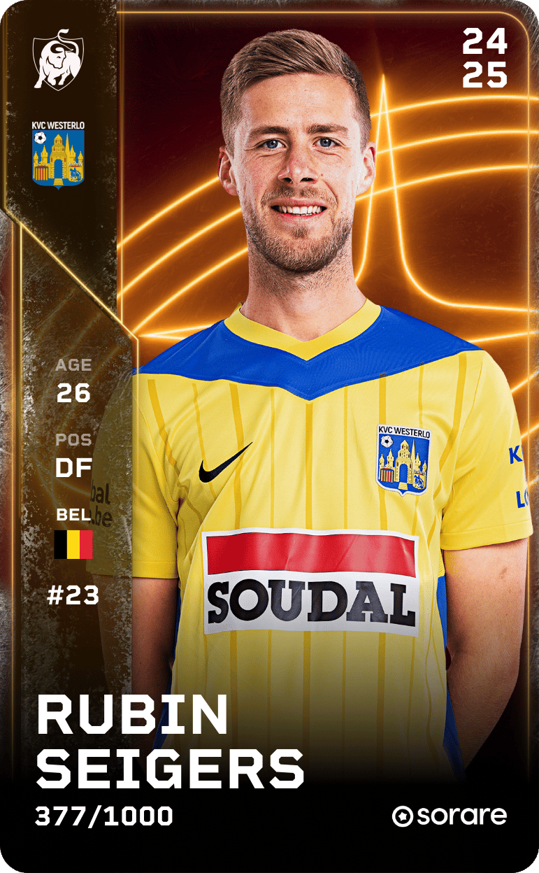 Rubin Seigers 2024-25 • Limited 377/1000