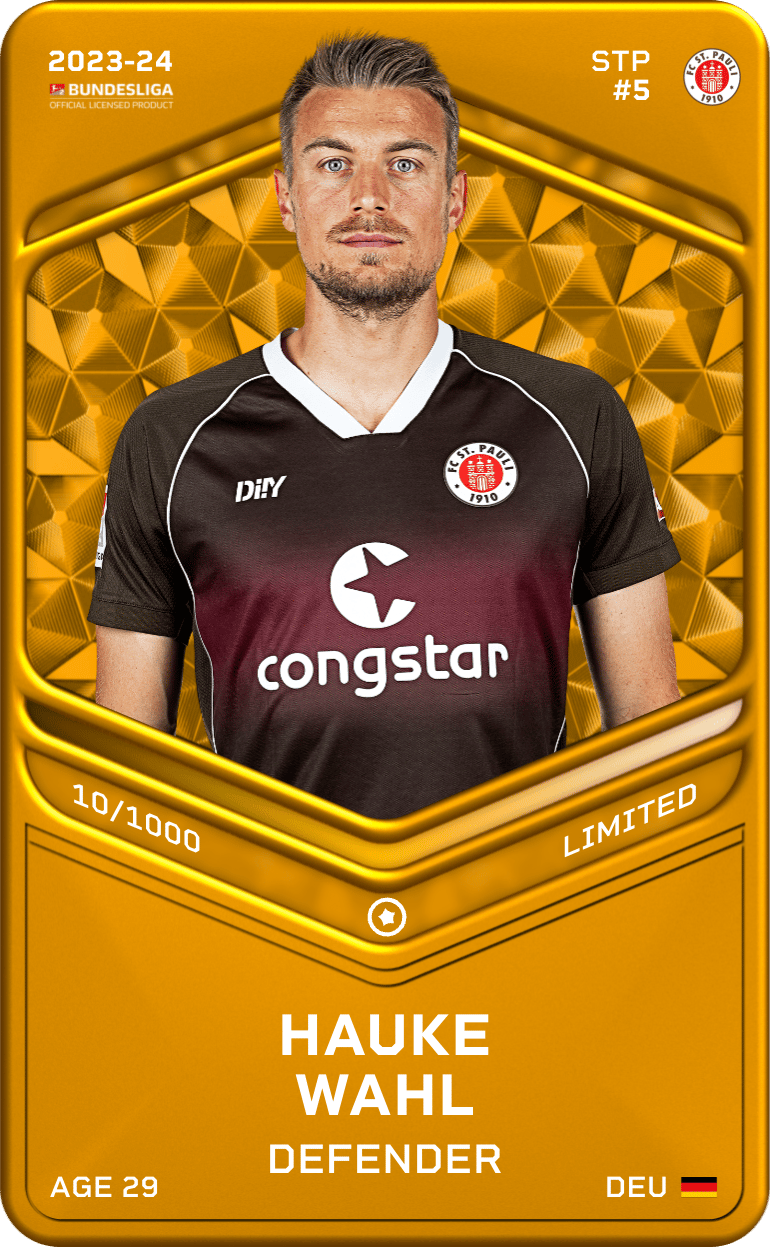 Hauke Wahl 2023-24 • Limited 10/1000