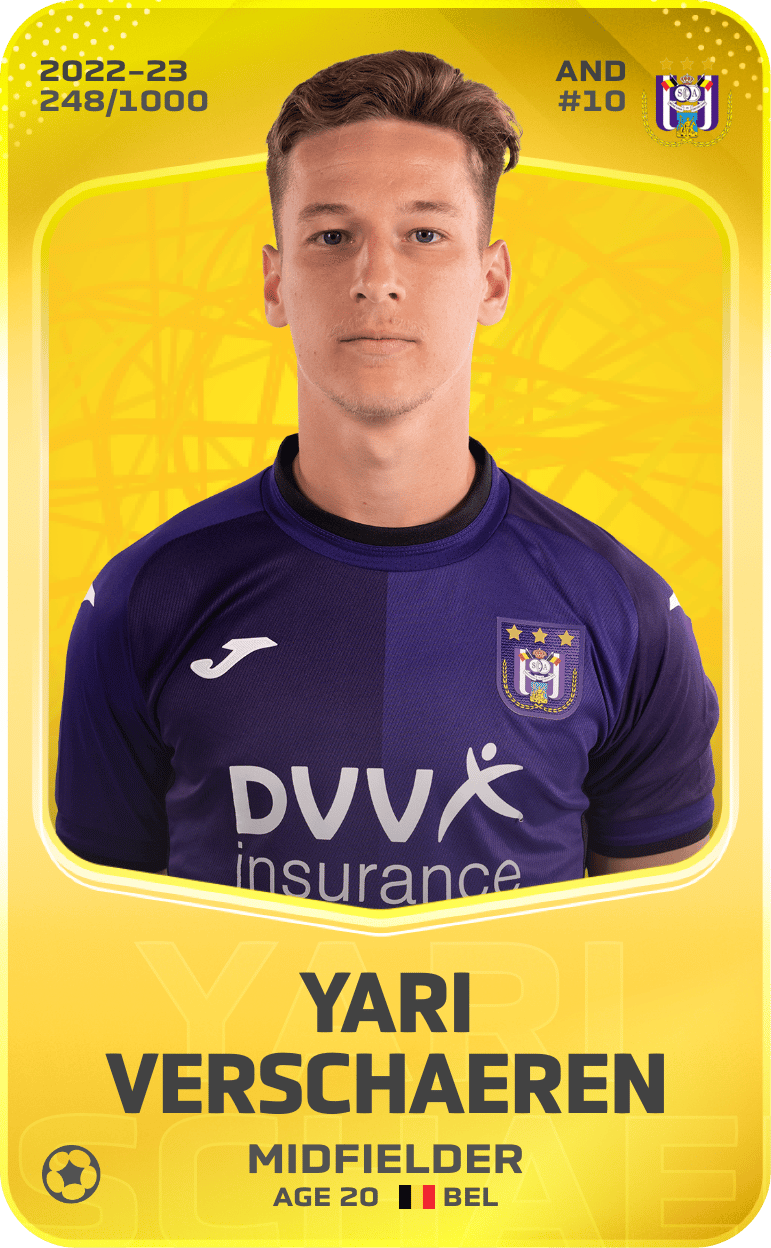 Yari Verschaeren 2022-23 • Limited 248/1000