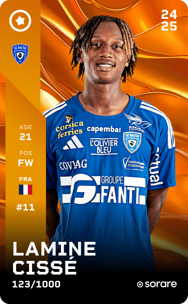 Lamine Cissé 2024-25 • Limited 123/1000