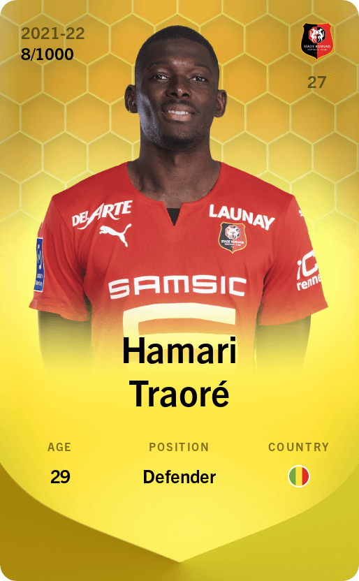 Hamari Traoré 2021-22 • Limited 8/1000