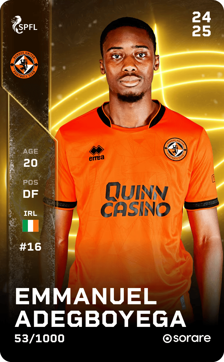 Emmanuel Adegboyega 2024-25 • Limited 53/1000