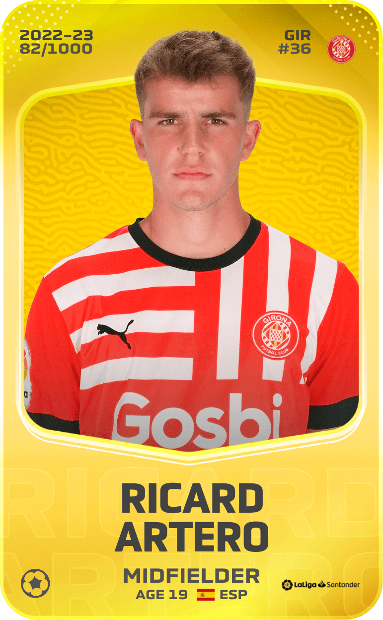 Ricard Artero 2022-23 • Limited 82/1000