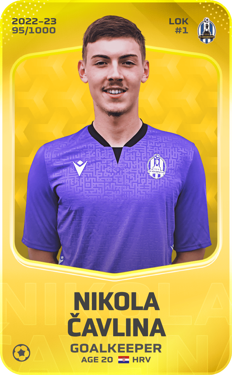 Nikola Čavlina 2022-23 • Limited 95/1000