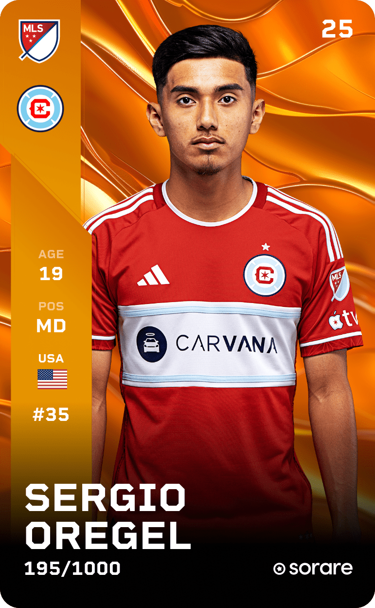Sergio Oregel 2025-26 • Limited 195/1000
