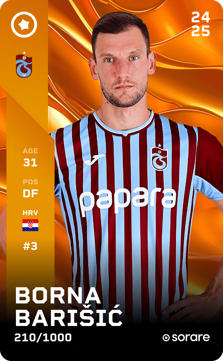 Borna Barišić 2024-25 • Limited 210/1000
