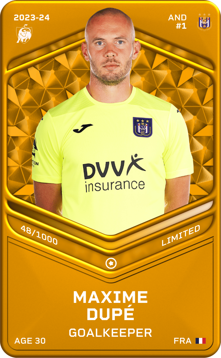 Maxime Dupé 2023-24 • Limited 48/1000