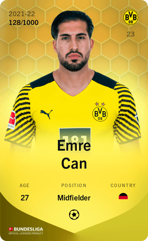 Emre Can 2021-22 • Limited 128/1000